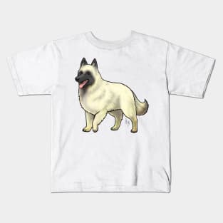 Dog - Belgian Tervuren - Cream and Black Kids T-Shirt